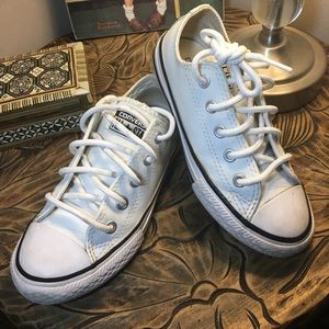 Kids leather converse